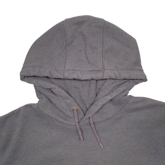 Mens Grey Carhartt Workwear Hoodie Jumper