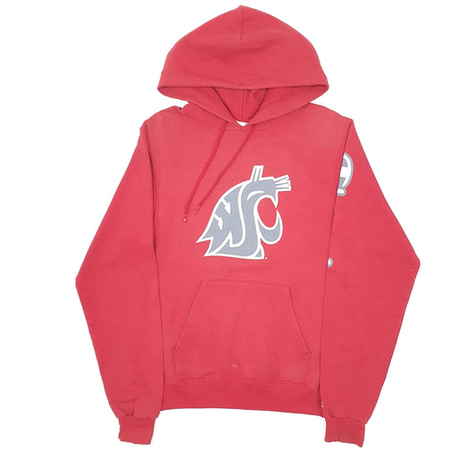 Mens Red Champion Hoodie Jumper