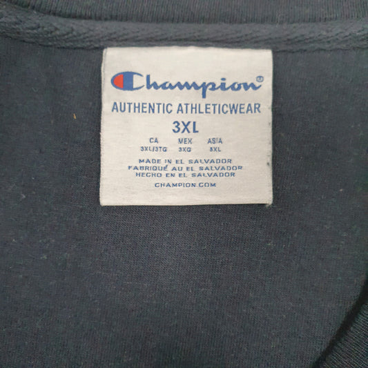 Mens Navy Champion Crewneck Jumper