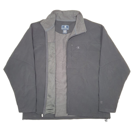 Mens Black Champion Coat