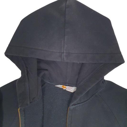 Mens Black Carhartt Full Zip Jumper