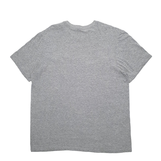 Mens Grey Nike Spellout Short Sleeve T Shirt