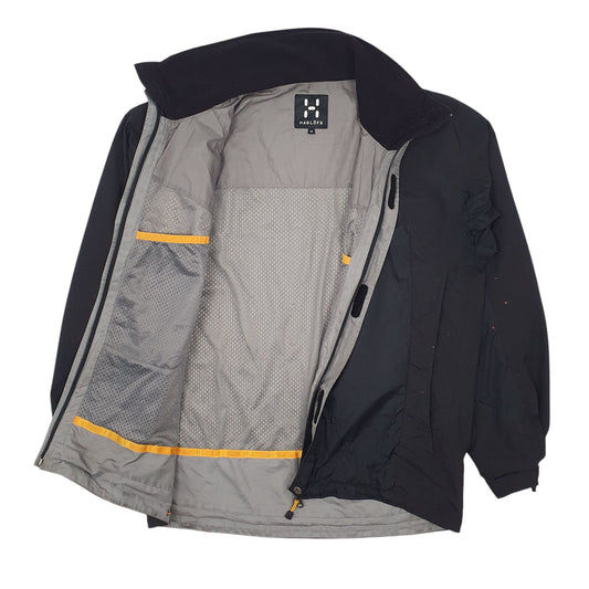 Mens Black Haglofs Gore-Tex Coat