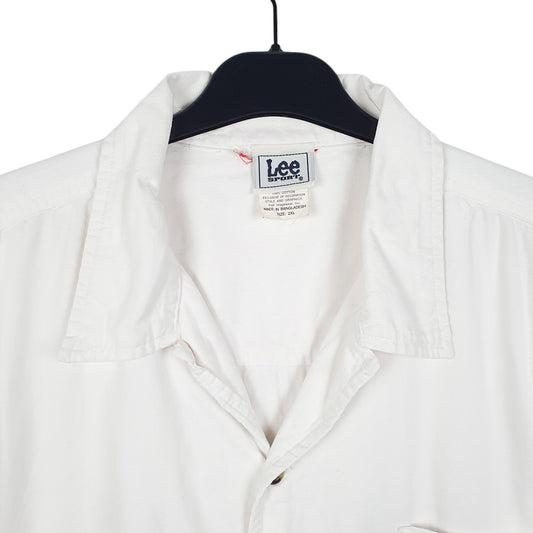 Mens White Lee Sport Seattle mariners Baseball MLB 2005 Short Sleeve Shirt