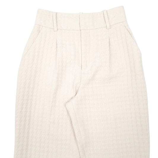 Womens Cream Zara Chino Trousers