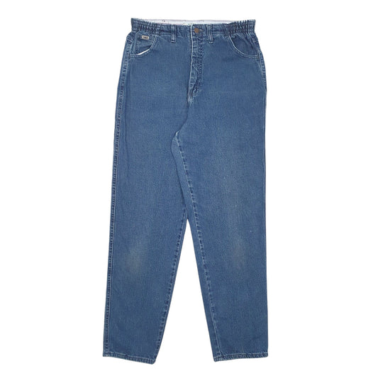 Womens Blue Lee Side Elastic JeansW30 L31