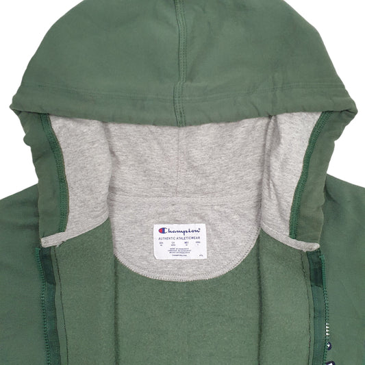 Mens Green Champion Full Zip Jumper