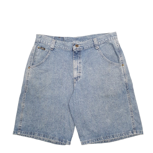 Mens Blue Lee Denim Shorts