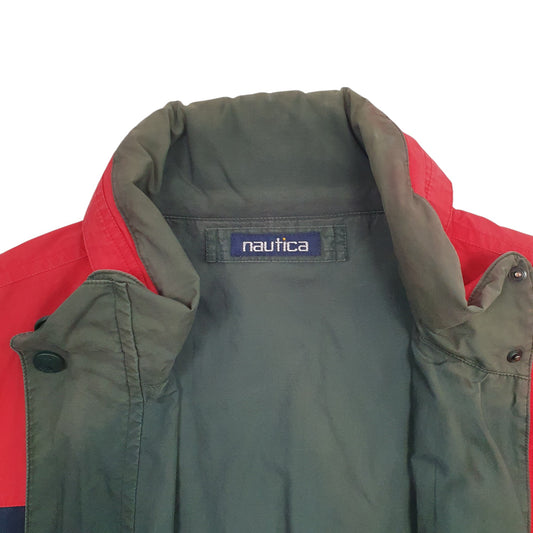 Mens Red Nautica Coat