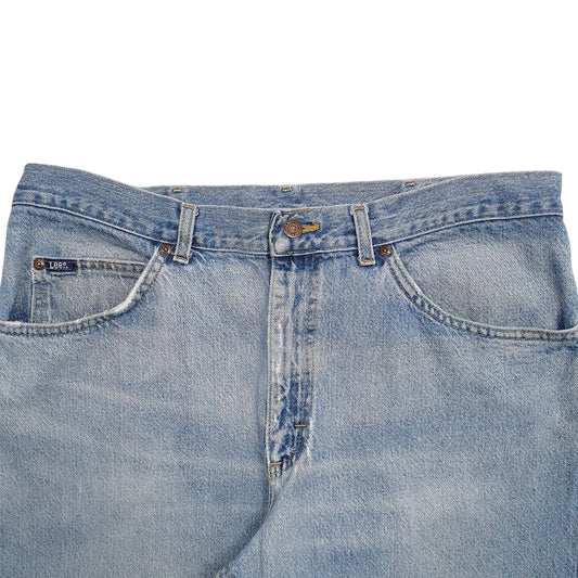 Mens Blue Lee Regular JeansW36 L30