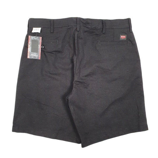 Mens Black Red Kap Chino Shorts