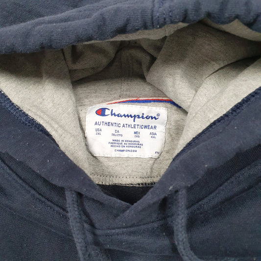 Mens Navy Champion Hoodie Jumper