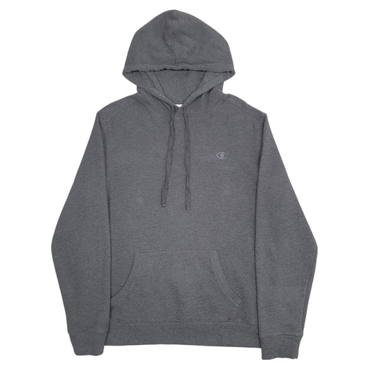 Mens Grey Champion Hoodie Jumper