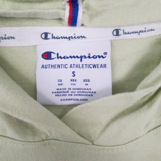 Womens Green Champion Hoodie Jumper