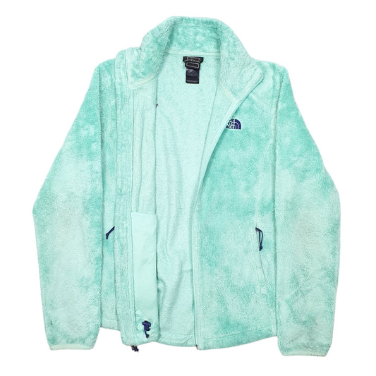 Womens Green The North Face Full Zip Jumper