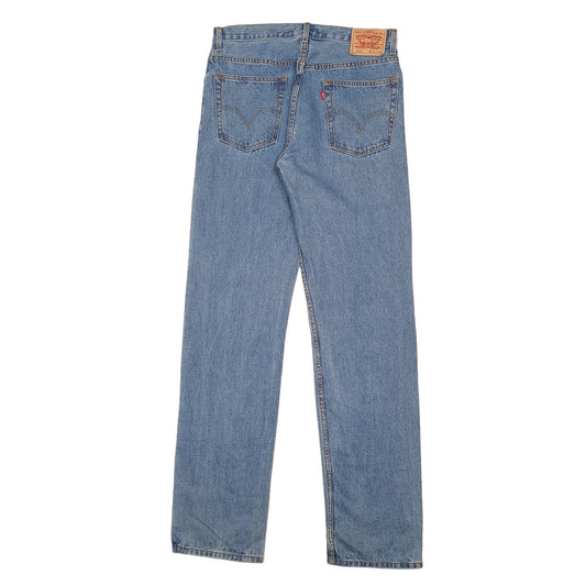 Mens Blue Levis 505 JeansW34 L36