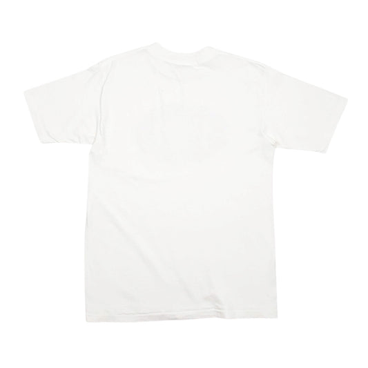 Mens White All Sport Single Stitch Vintage 90s Short Sleeve T Shirt