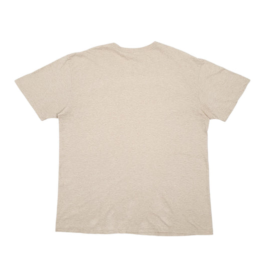 Mens Beige Polo Ralph Lauren Vintage Short Sleeve T Shirt