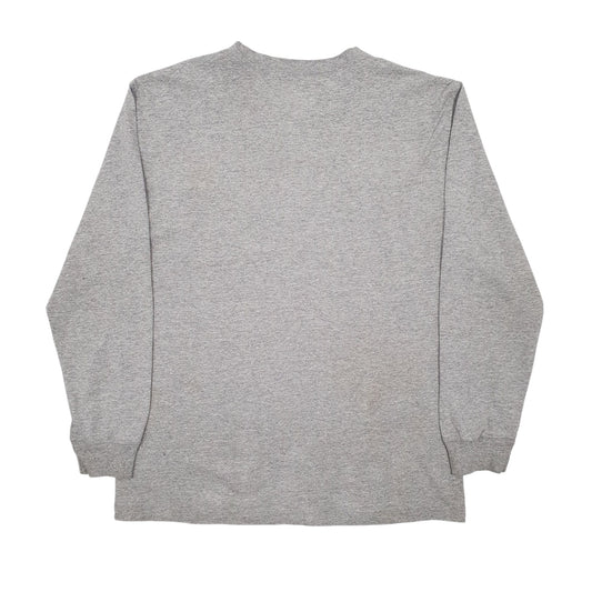 Mens Grey Dickies Long Sleeve T Shirt