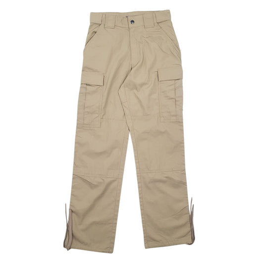 Womens Beige 5.11 Tactical Workwear Cargo Trousers