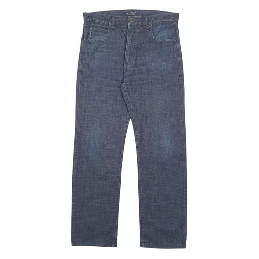 Womens Blue Armani Casual JeansW34 L29