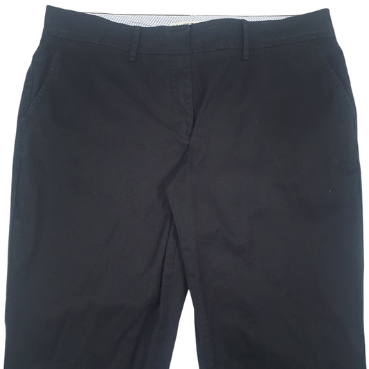 Womens Black Tommy Hilfiger Chino Trousers