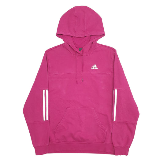 Mens Purple Adidas Hoodie Jumper