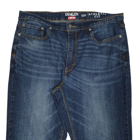 Mens Blue Levis Denizen JeansW34 L32