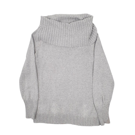 Womens Grey Nautica Shoal Neck Jumper