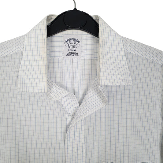 Mens White Brooks Brothers Long Sleeve Shirt