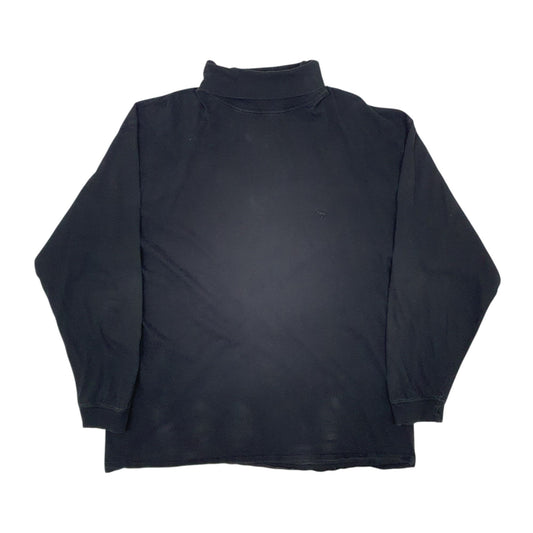 Mens Black Camel Lightweight Crewneck Jumper