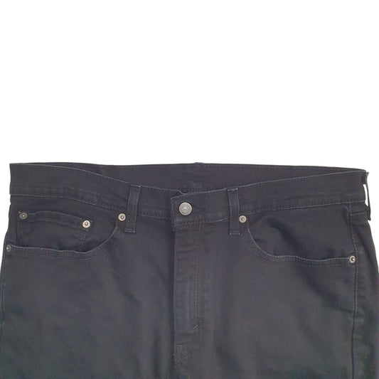 Mens Black Levis 514 JeansW38 L30