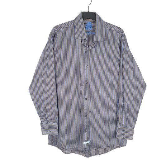 Mens Grey English Laundry Long Sleeve Shirt