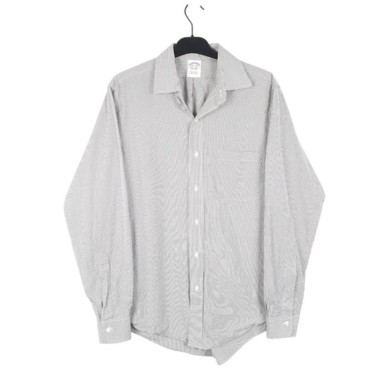 Mens White Brooks Brothers Long Sleeve Shirt