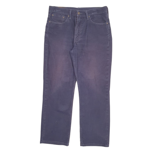 Mens Navy Levis Corduroy Trousers
