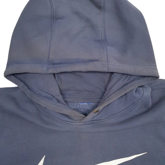 Mens Navy Nike Just Do It Hoodie Jumper