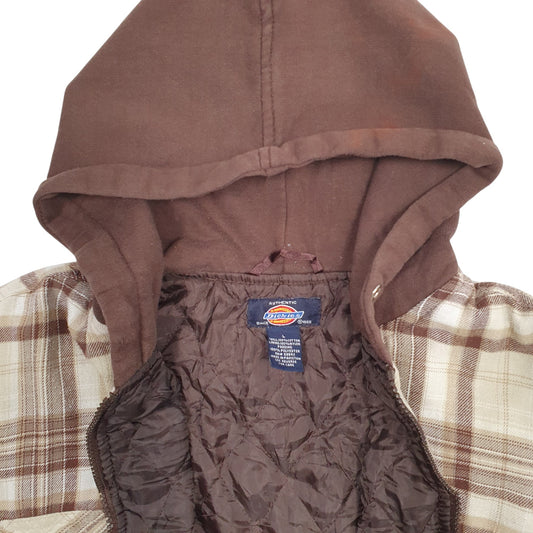 Mens Cream Dickies Workwear Coat