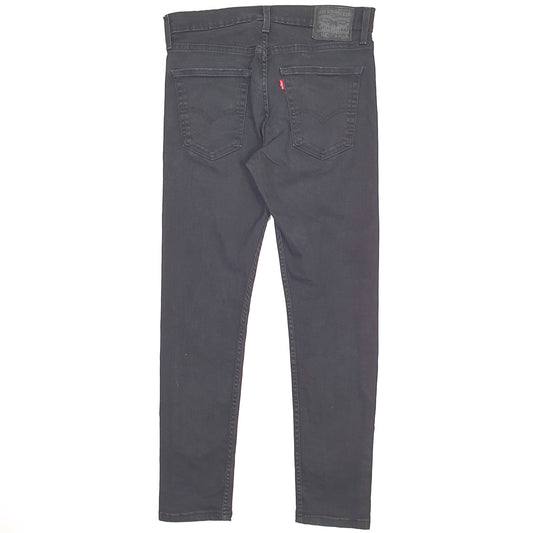 Mens Black Levis Skinny Stretch 512 JeansW31 L30