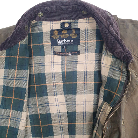 Mens Green Barbour Shap Coat