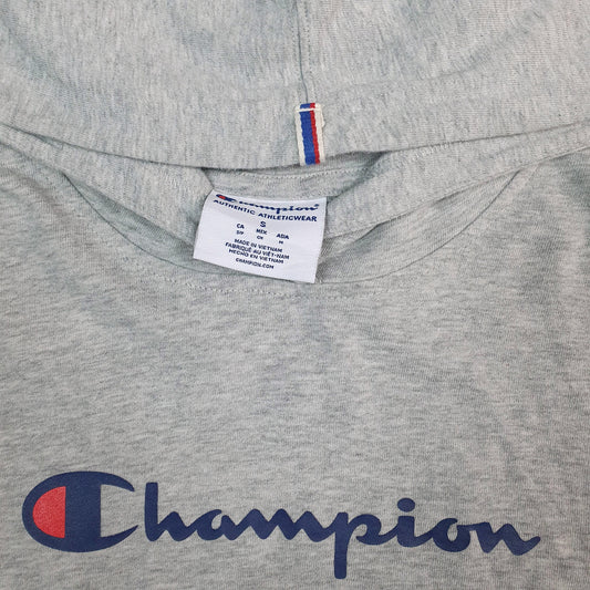 Womens Grey Champion Hoodie Jumper