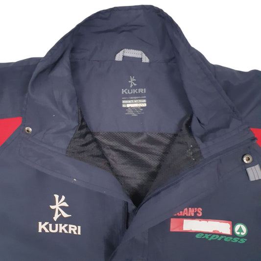 Mens Navy Kukri Rugby Coat