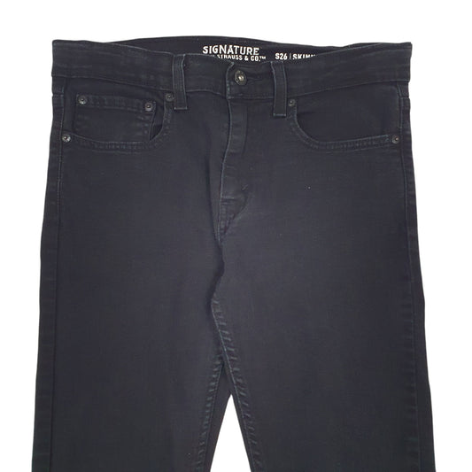 Womens Black Levis Signature JeansW30 L30