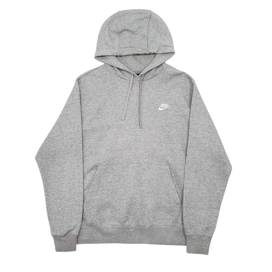 Mens Grey Nike Hoodie Jumper