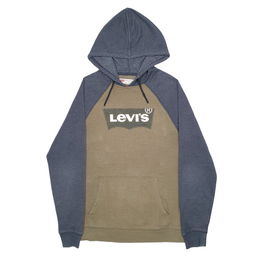 Mens Khaki Levis Hoodie Jumper