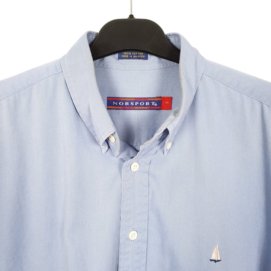 Mens Blue Norsport Long Sleeve Shirt
