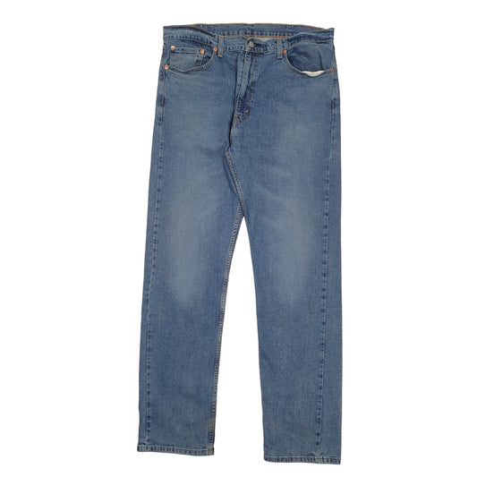 Mens Blue Levis 505 JeansW38 L34