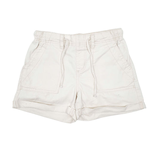 Womens White Destination Denim Shorts
