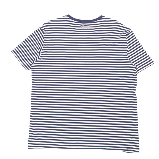 Mens White Polo Ralph Lauren Stripe Short Sleeve T Shirt