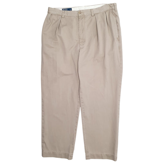Mens Beige Polo Ralph Lauren Andrew Chino Trousers