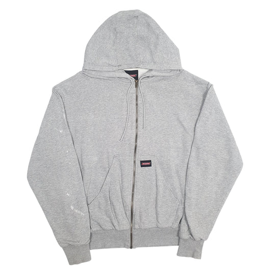 Mens Grey Dickies Full Zip Jumper